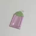 Bonito tarjetero para fotos de 3 pulgadas en PVC con divertido diseño de fresa. - Fresa Inglesa / Rosa