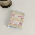 3-inch photo card binder ins style strawberry cute mini photocard holder album collectible. - Yellow