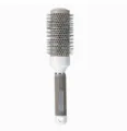 Spazzola per capelli rotonda termica professionale in alluminio ceramico per styling. - Spazzola in Alluminio Grigio 45# (Senza Logo)