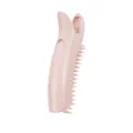 Pink root volumizing hair clip, wheat straw texture, practical styling hair tool for women. - Orange Red