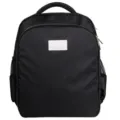 Professional black backpack for hairdressing tools multi-functional storage rucksack bag - Solid Black Backpack Style