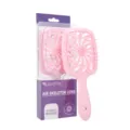 Pettine da massaggio per capelli scheletro ad aria rosa per styling e cura della cute! - Rosa Sbiadito / Imballaggio in sacchetto
