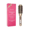 Spazzola per capelli rotonda ionica in ceramica professionale con scatola regalo. - Confezione Regalo Spazzola Rotonda Oro (Con Modello)(81.TZ834)
