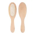 Spazzola per capelli in legno portatile mini cuscino d'aria massaggio cuoio capelluto cura - Stile Ovale Medio