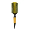 Spazzola per capelli tonda professionale resistente al calore con setole di cinghiale. - 20# / Giallo