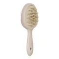 Spazzola shampoo silicone doppia faccia, variante del massaggiatore cuoio capelluto beige. - Giallo ocra