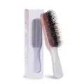 Detangling hair massage brush anti-static styling comb for wet dry hair care daily use - Electroplated Pink White