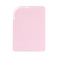 Tappetino termoresistente in silicone rosa per strumenti per capelli, custodia. - Rosa