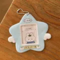 Porte-photo étoile style Ins avec ailes d'ange et design de lapin pour cartes de 3 pouces. - Ange avec Étoile / Porte-cartes 3 Pouces / Bleu