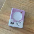 Koreanischer Ins-Stil Mini-Fotokartenalbum 3 Zoll Polaroid Fotokartenhalter lila Hund - Pochacco 3-Zoll-Fotokartenalbum