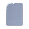 Tappetino termico in silicone per arricciacapelli custodia piastra capelli grigio - Grigio