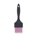 Professionelle Haarfärbebürste mit rosa Borsten und schwarzem Griff für den Salonalltag. - Kurzer Griff / Schwarzer Griff Violette Borsten