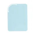 Tappetino termoresistente in silicone azzurro per ferro arricciacapelli custodia - Verde