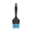 Professionelle Haarfärbebürste mit weichen blauen Borsten und schwarzem Griff für Friseur. - Kurzer Griff / Schwarzer Griff Blaue Borsten