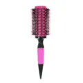 Spazzola per capelli tonda professionale rosa con coda, pettine per styling e ricci. - 20# / Rosso rosa
