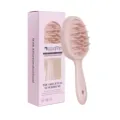 Spazzola per shampoo in silicone rosa massaggiatore cuoio capelluto con manico lungo e confezione. - Rosso Arancio (In Scatola)