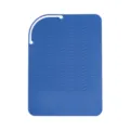 Tappetino Termoresistente in Silicone Blu per Arricciacapelli Custodia Portatile - Blu scuro