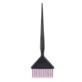 Professionelle Friseur Haarfärbebürste für die Haarfärbung zu Hause und professionelles Styling. - L / Schwarzer Griff Violette Borsten