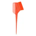 Pinceau de coloration orange, peigne de teinture professionnel avec queue pour salon. - Orange