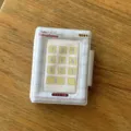 Raccoglitore per fotokarte da 3 pollici stile telefono retro, design a quadri carino. - Album fotografico telefono
