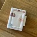 Süßer 3-Zoll Fotokartenhalter süßes Mochi-Design transparenter Kpop Idol Kartenordner Album - Japanisches Daifuku-Fotoalbum