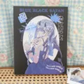 A5 6-ring photocard binder aesthetic anime demon girl design Kpop idol card storage album - A5 Blue and Black Witch Binder Cover