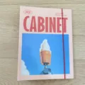 Pink aesthetic A5 photocard binder with red elastic band, cute Korean style album storage. - A5 Orange Pink Ice Cream Binder Cover