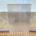 Clear A5 binder inner page photo card holder transparent pocket refill for idol photocard storage - Vertical 2-Grid Inner Pages / A5 (10 Sheets)