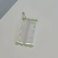 Detalle de bolsa de almacenamiento de caramelos de PVC transparente con material claro y bonitos. - Bolsa de muñeca de caramelo verde