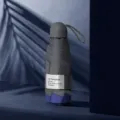 Compacte 5-vouw 6-rib UV bescherming paraplu capsule draagbare zon en regen marineblauw - 6 Ribben / Marineblauw