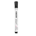 Navulbare whiteboard marker met zwarte dop, droog uitwisbare stift voor op kantoor en school. - Zwart - hoge capaciteit navulbaar