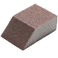 Diamond sponge eraser for kitchen cleaning, rust removal and pot scrubbing, brown abrasive block. - Magic Sponge Blocks