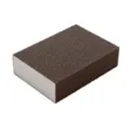 Abrasive cleaning sponge block for kitchen pot rust removal and heavy duty scouring tasks. - Fine Sand Sponge Eraser