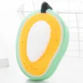 Esponja de limpieza de cocina en forma de fruta, esponja lavavajillas multicapa. - Mango