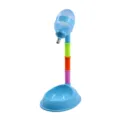 Pet water dispenser for dogs and cats, adjustable height standing drinking bottle feeder with stable base. - Single Holder / Random