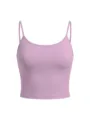 Solid color slim camisole detail, breathable fabric, chic summer crop top inner wear. - 1XL / Tops / Lotus root pink