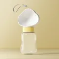 Bouteille d'eau portable pour chien en voyage, distributeur d'eau anti-fuite avec lanière. - Blanc nuage - Petit (350 ml) / Convient aux chats et aux chiens