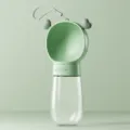 Bouteille d'eau portable pour chien, gourde de voyage anti-fuite pour animal en vert. - Adorable - Vert herbe petit - 350 ml / Convient aux chats et aux chiens