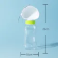 Portable Outdoor Dog Water Bottle Pet Travel Drinker White And Green Variant Cup - Penguin White Large - 600ml / Suitable for Cats and Dogs