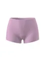 Comfortable solid color women's stretch boy shorts, seamless active casual basic daily wear. - 1XL / Bottoms / Lotus root pink