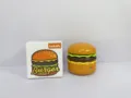Tragbare Hamburger Schreibtischlampe mit USB-Ladefunktion und niedlichem Design für Tisch. - Hamburger Design (KD320) / 3-Stufen-Dimmung