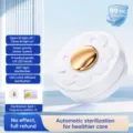 Smart toilet sterilizer and UV deodorizer lamp with gravity sensor for bathroom hygiene. - MT01