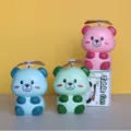 Mini ventilateur de table portable design ours mignon avec pale USB pour les enfants - Ventilateur Ours Mignon