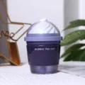 Humidificateur USB tasse bubble tea violet, joli humidificateur d'air de bureau variante. - Bleu