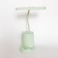 Lampada da scrivania LED tattile verde con portapenne e luce studio multifunzionale - Verde
