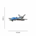 Spilla smaltata con drone militare distintivo risvolto decorazione vestiti souvenir - Stile Drone (CZ4670-4)