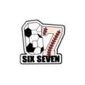 Creative Number 67 Enamel Pin Football Baseball Sports Badge Clothing Backpack Decor - Sports Ball Style (CZ3729-3)
