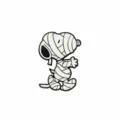 Halloween Snoopy mummy enamel pin cute cartoon metal badge spooky backpack accessory - 1 Piece / Mummy Style (CZ4954-6)