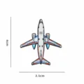 Prachtige schattige vliegtuig emaille speld broche luchtvaart thema pak badge - B-737 Stijl (CZ4342)
