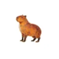Simpatica spilla in metallo smaltato capibara kawaii spillina per zaino vestiti animale - Stile Capibara (CZ3742)